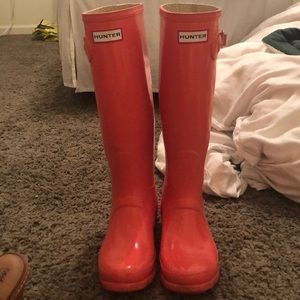 Hunter Glossy Rain boots